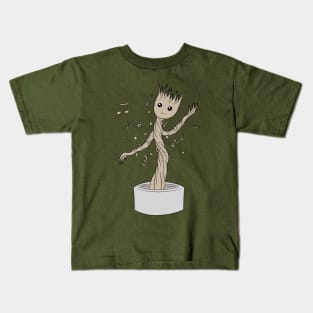 Groot Dance  Happy Kids T-Shirt